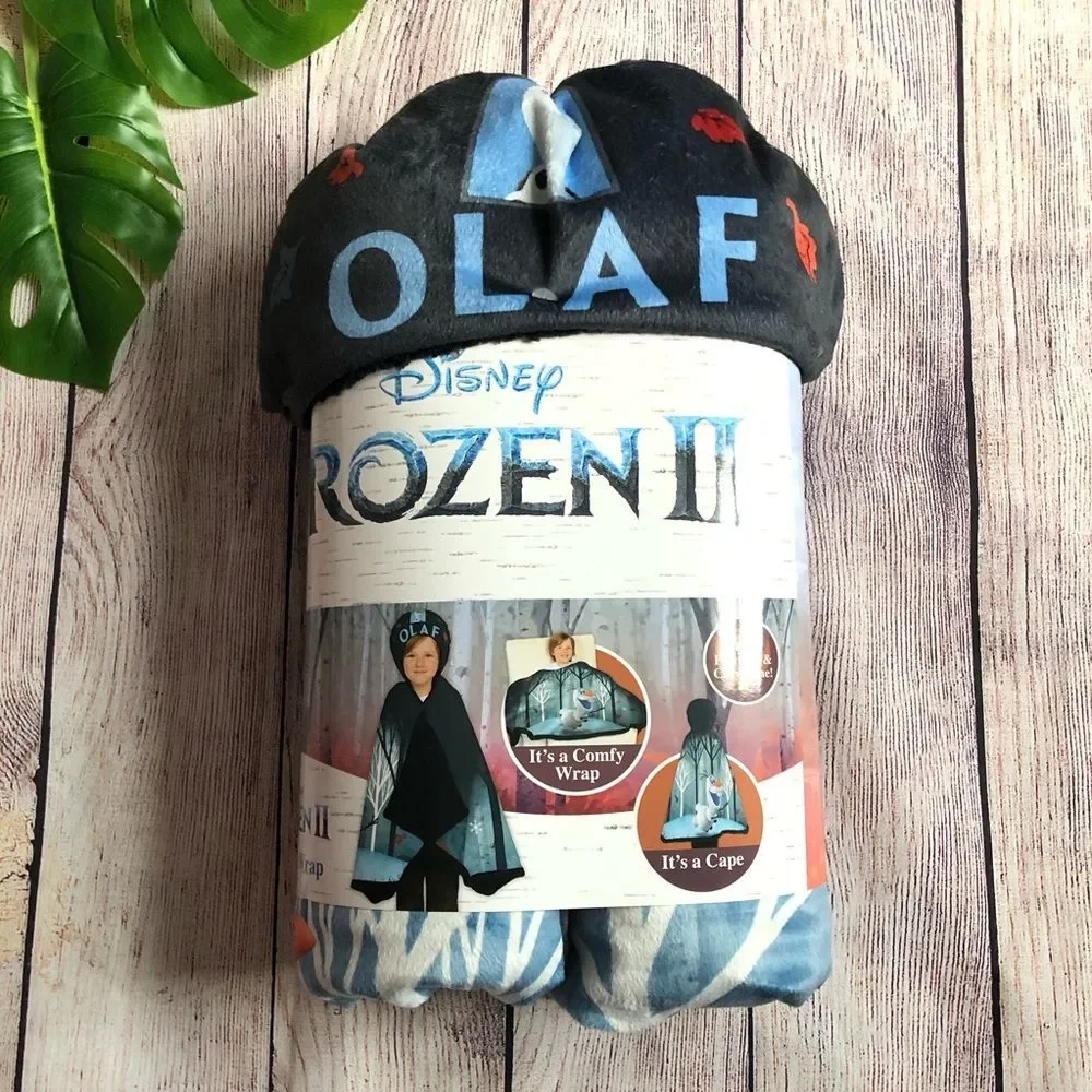 Frozen II Olaf Snuggle Wrap, Hoodie Blanket